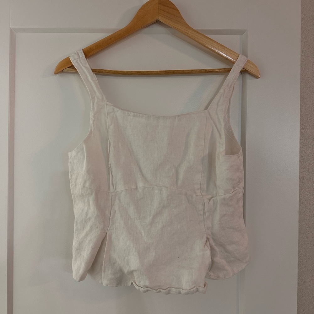 VRG Girl Linen Top